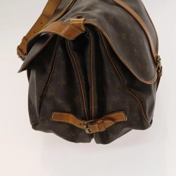 LOUIS VUITTON Monogram Saumur 35 Shoulder Bag M42254 LV Auth ar13595 - Picture 6 of 16